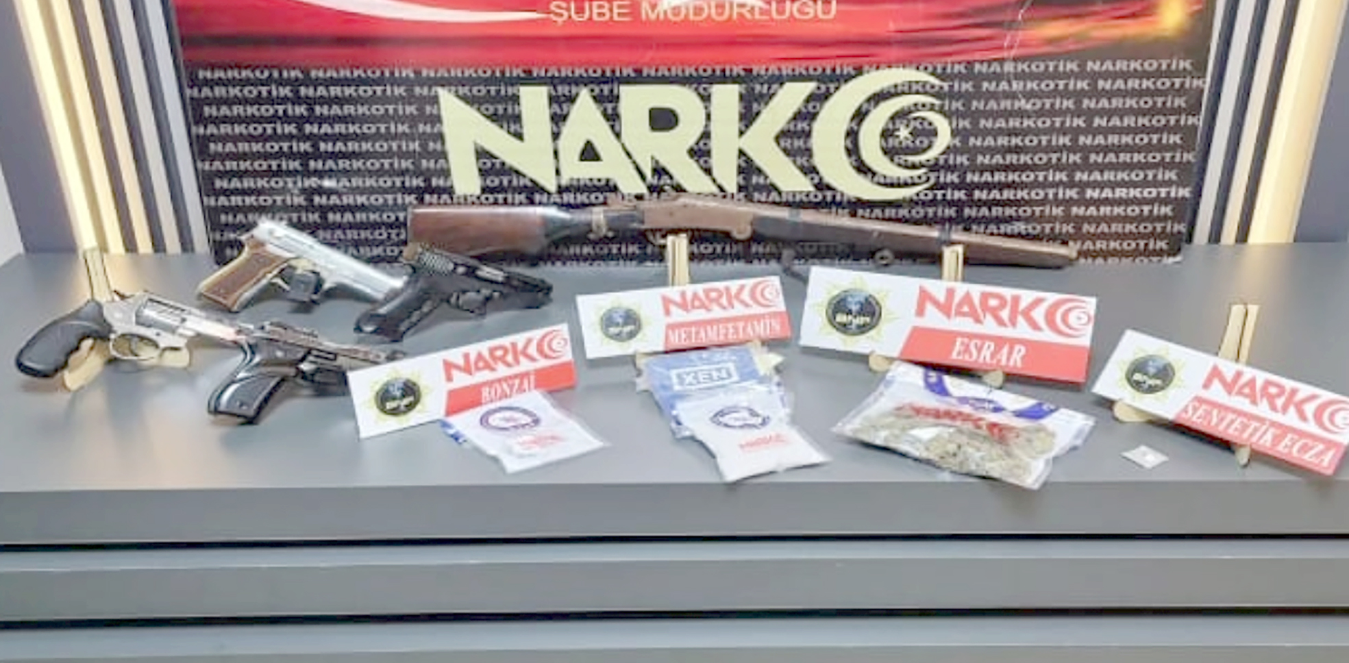 SİLAH KAÇAKÇILARINA OPERASYON