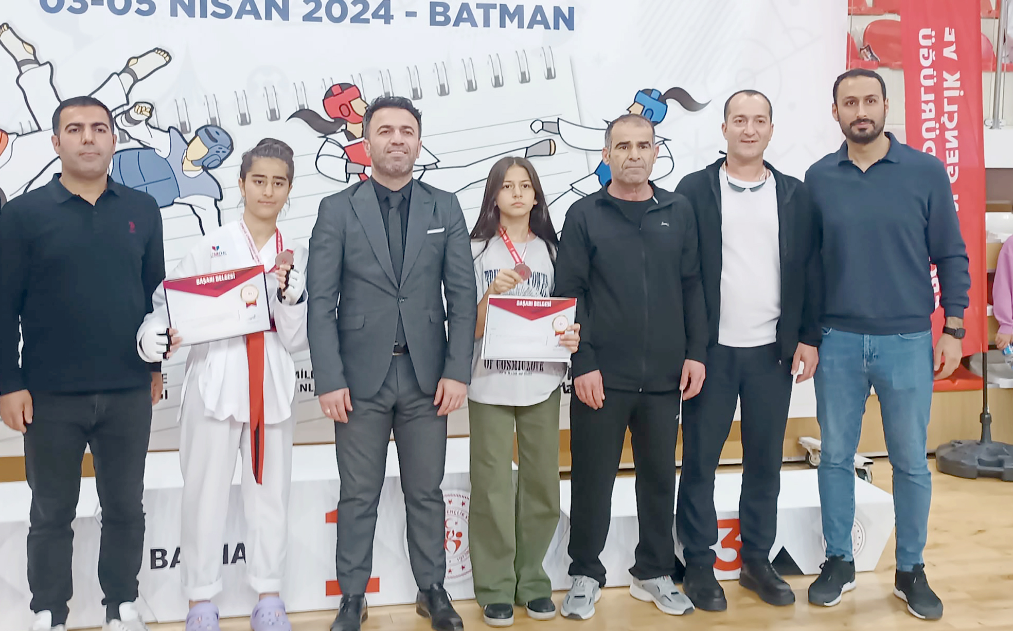 TAEKWONDO’DA BÜYÜK BAŞARI