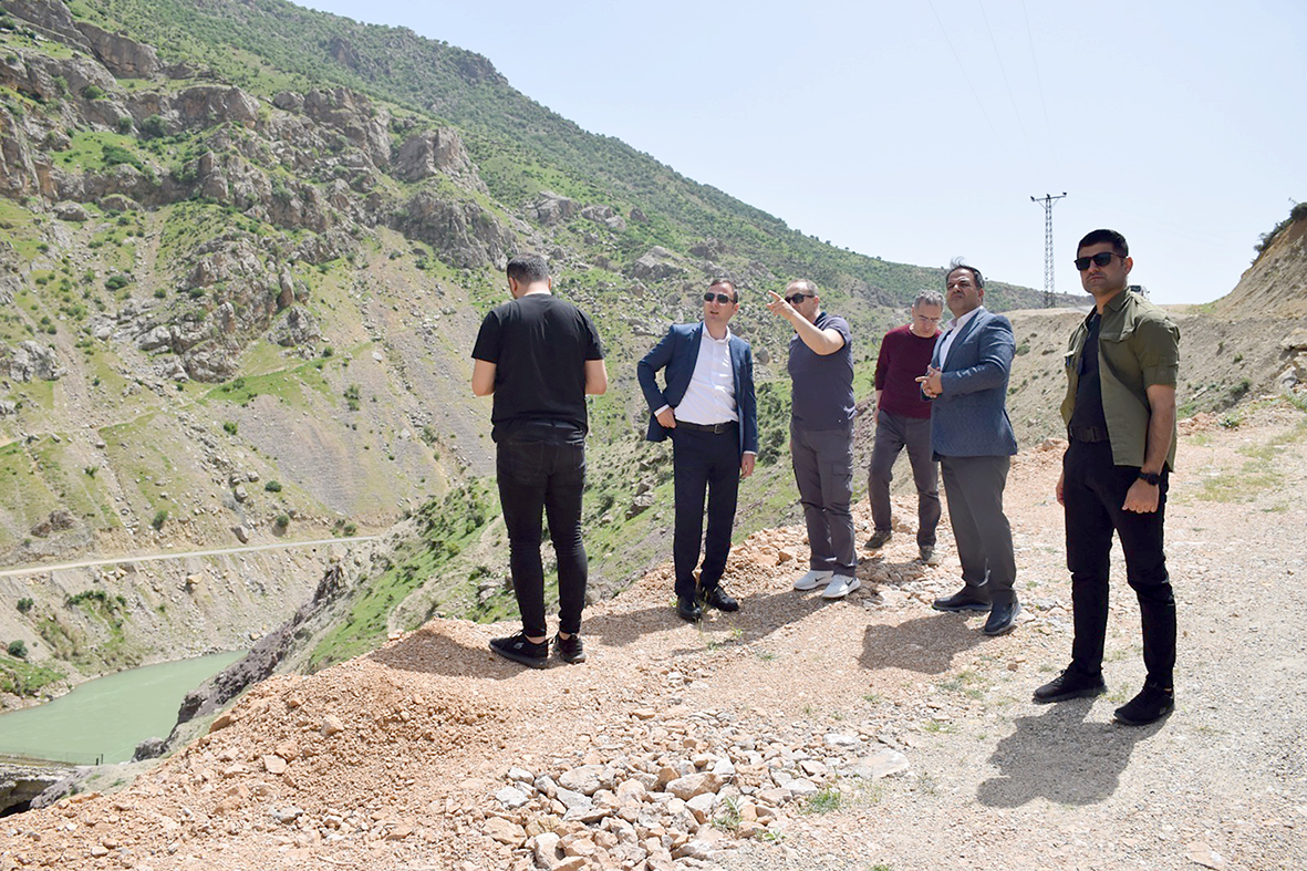 PİSYAR  KÖPRÜSÜ YERİNDE İNCELENDİ