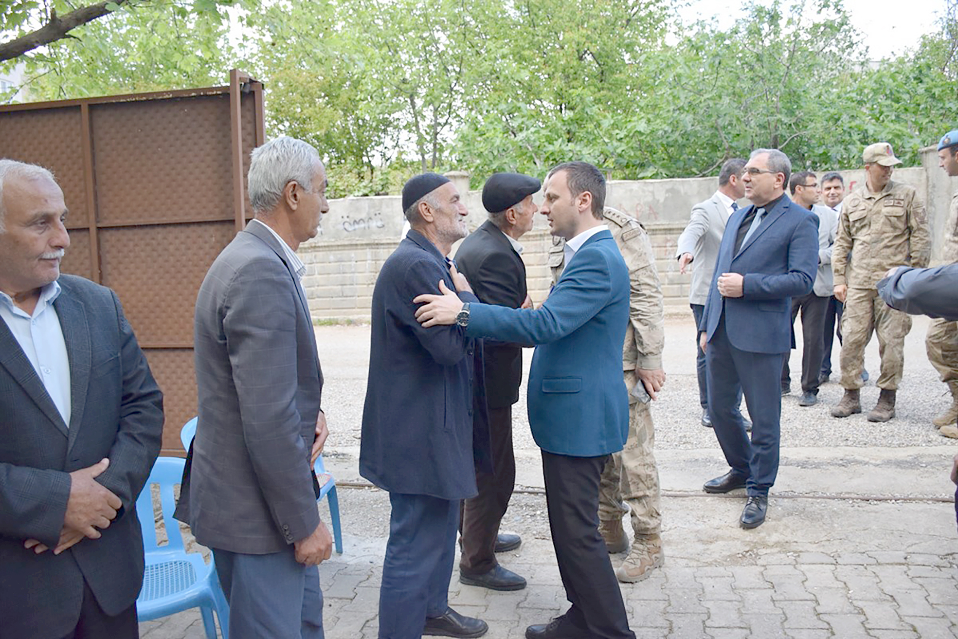 YENİDOĞAN’A TAZİYE ZİYARETİ