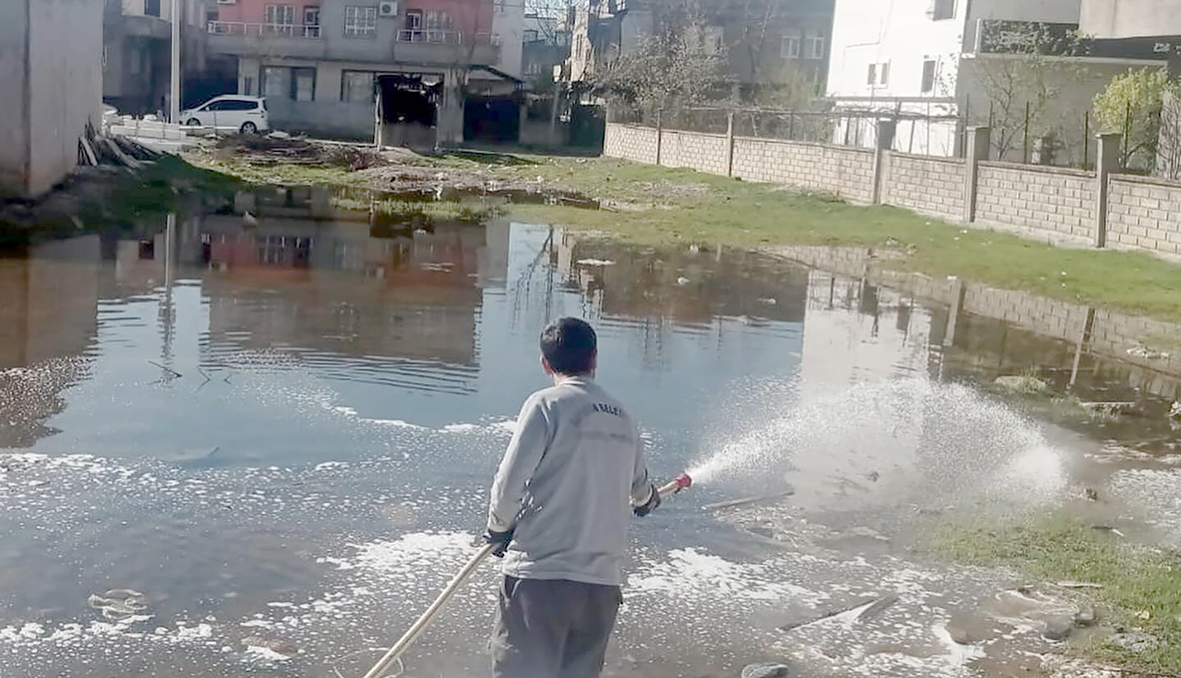 BATMAN 6 EKİPLE İLAÇLANIYOR