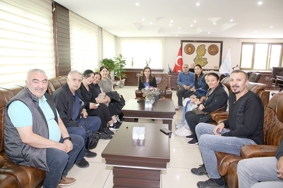 ANADOLU KÜLTÜR DERNEĞİNDEN BELEDİYE’YE ZİYARET