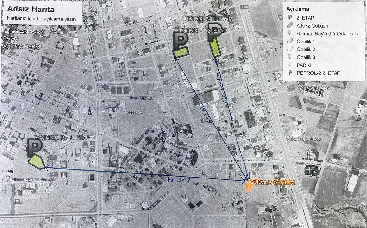 BELEDİYEDEN YÜKSEK GERİLİM MESAJI