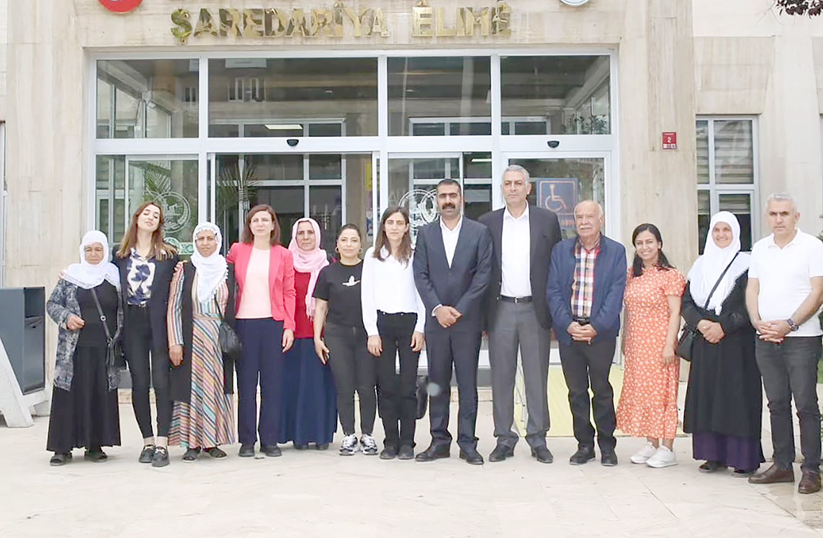 EŞ BAŞKANLARDAN BELEDİYE’YE ZİYARET