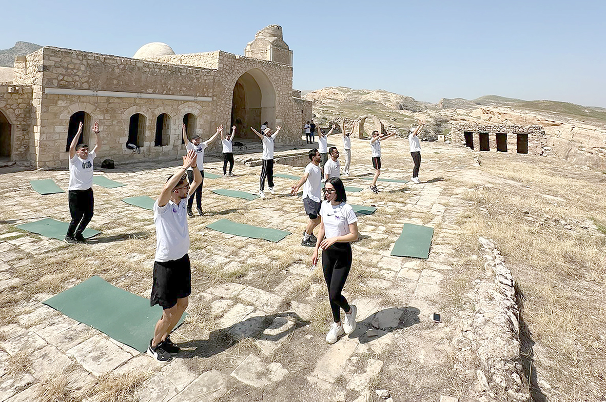 ERKEKLER KADIN CİNAYETLERİNE KARŞI SPORDA BULUŞTU