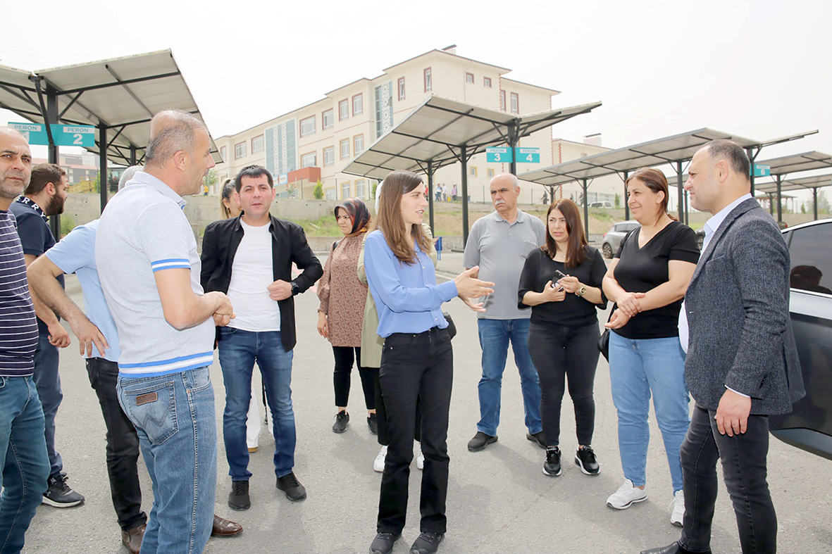 HİZMET ALANLARI İNCELENDİ