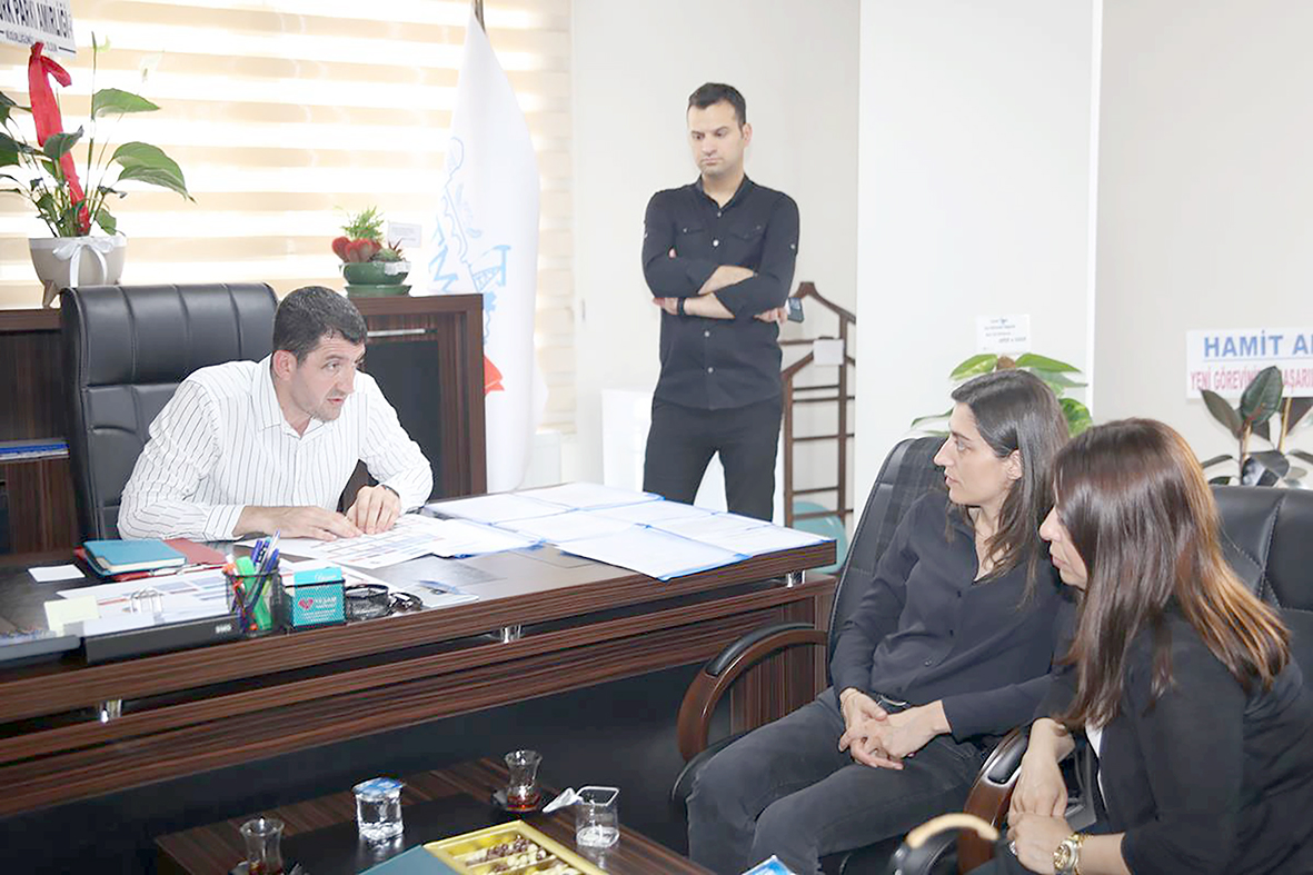 EŞ BAŞKAN SÖNÜK, İŞLEYİŞLERİ YAKINDAN TAKİP EDİYOR