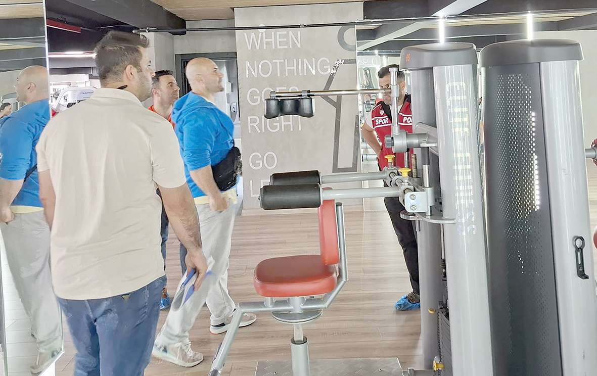 GENÇLİK, SPOR SALONLARINI DENETLİYOR