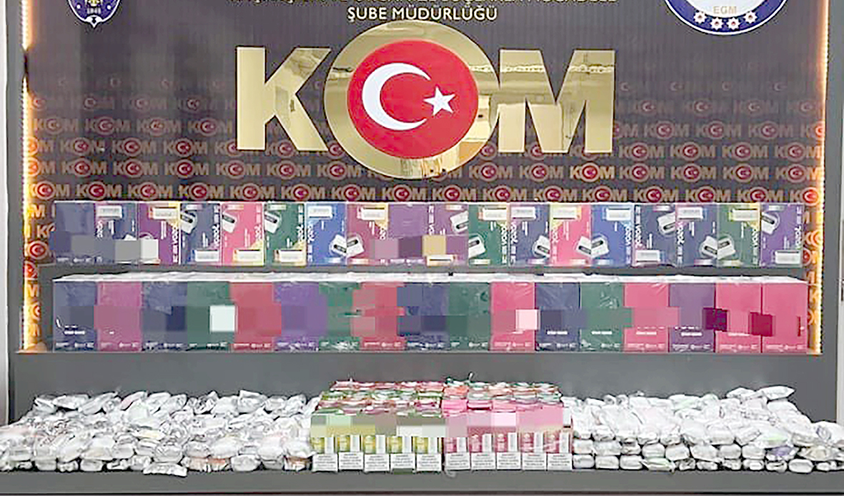 1120 PAKET KAÇAK SİGARA ELE GEÇİRİLDİ