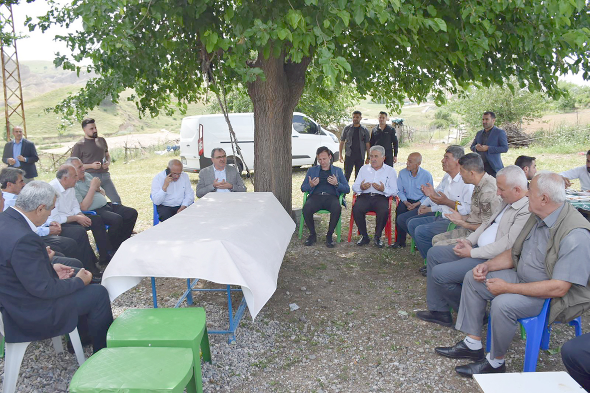 KAHVECİ KÖYÜNE ZİYARET