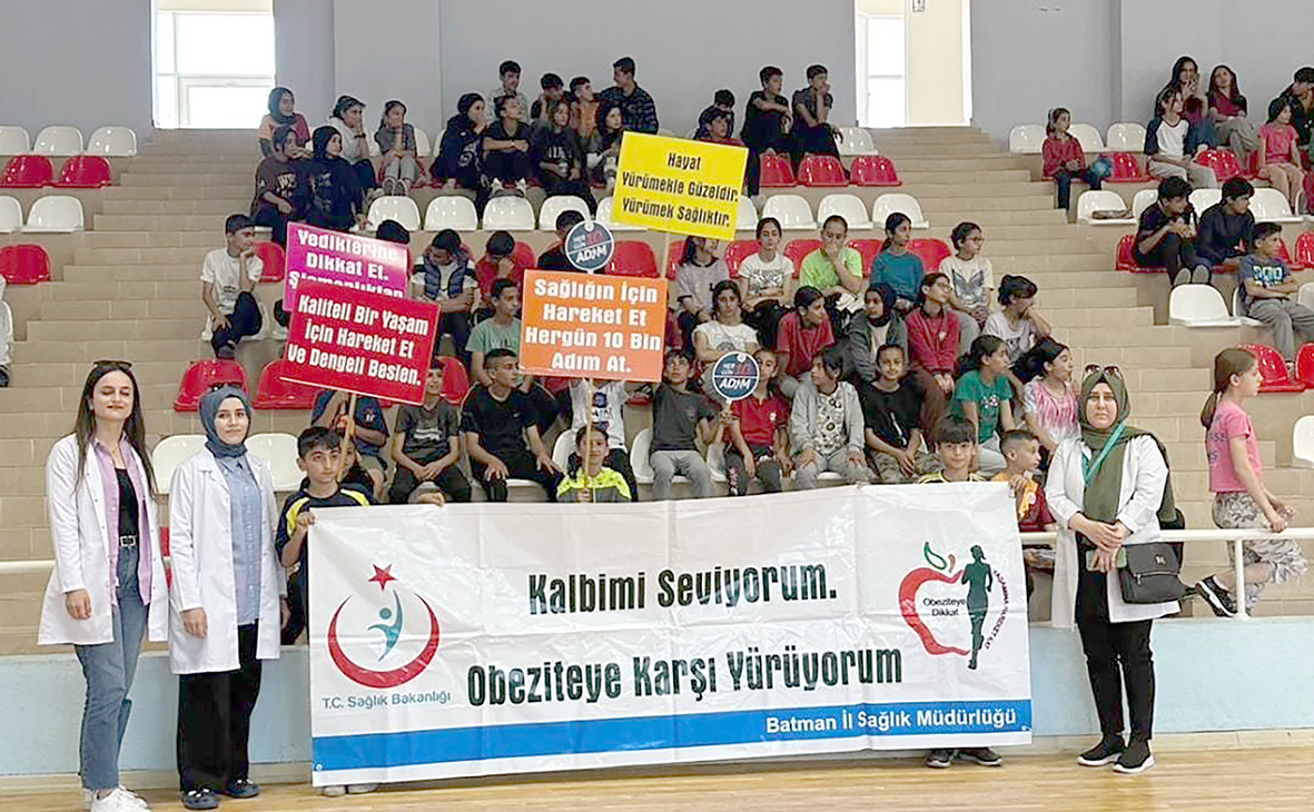 ‘SAĞLIK İÇİN HAREKET ET’ ETKİNLİKLERİ DÜZENLENDİ