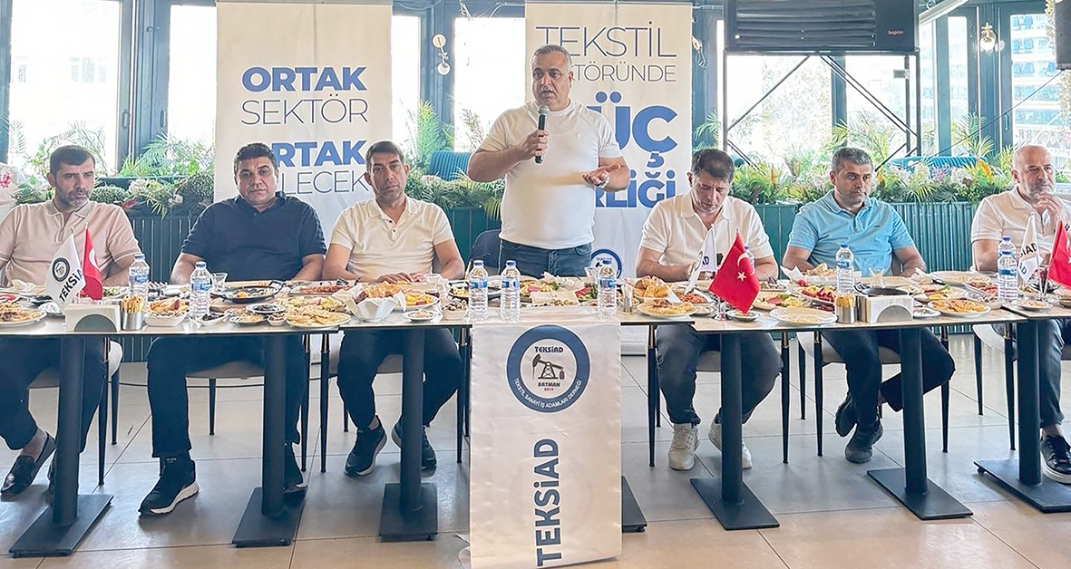TEKSTİLCİLER İSTİŞARE TOPLANTISI DÜZENLEDİ