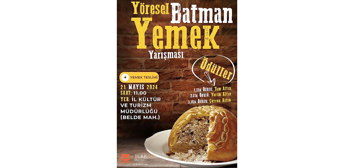 TÜRK MUTFAĞI ETKİNLİKLERİ BAŞLIYOR