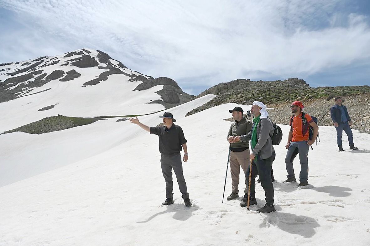 VALİ CANALP, MERETO’YA TIRMANDI