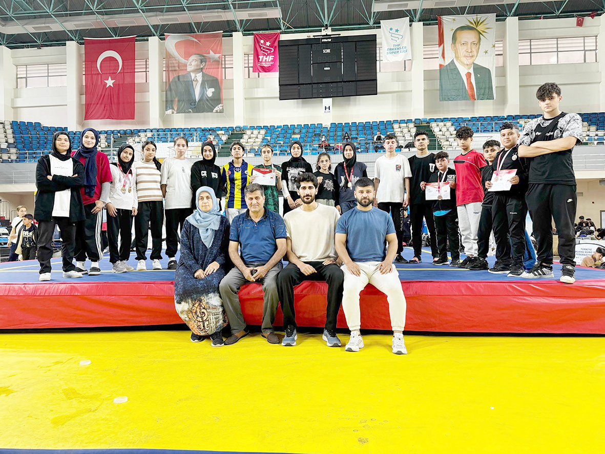 WUSHU KUNGFU ŞAMPİYONASINDA BATMAN RÜZGÂRI ESTİ