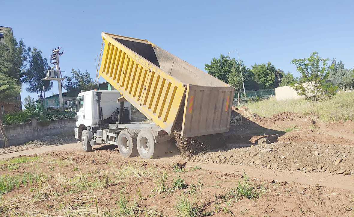 YENİ MEZARLIK ADALARI OLUŞTURULDU