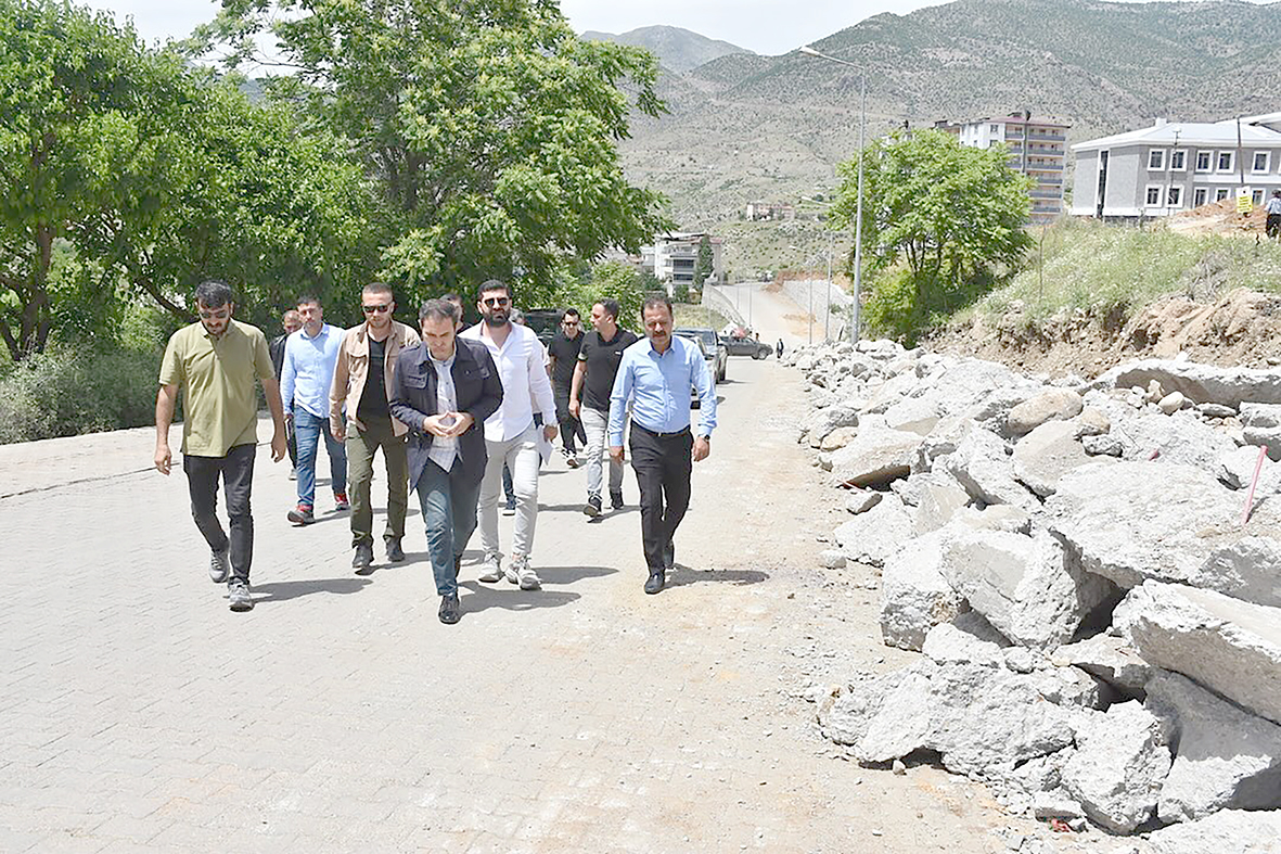 YOL ISLAH PROJESİ DEĞERLENDİRİLDİ