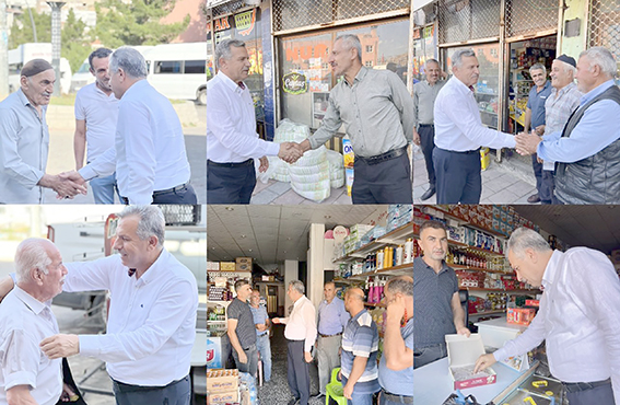 BAŞKAN IŞIK, ESNAFLA BİR ARAYA GELDİ