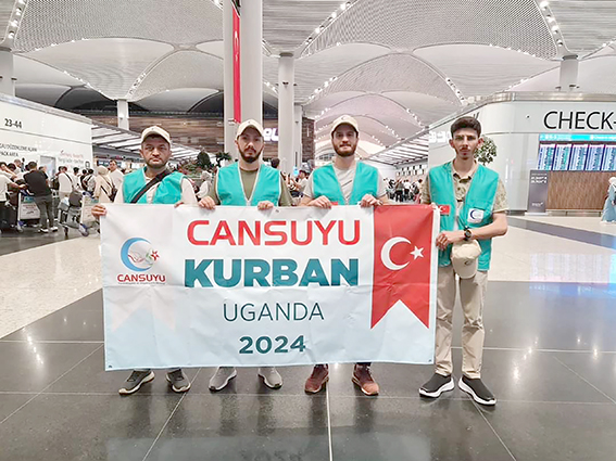 CANSUYU KURBAN GÖNÜLLÜLERİNİ YOLCU ETTİ