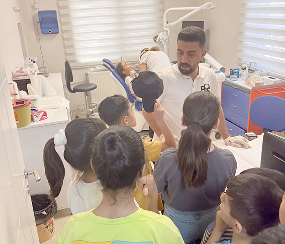 GENÇ SPORCULARIN DİŞ TEDAVİSİ YAPILDI