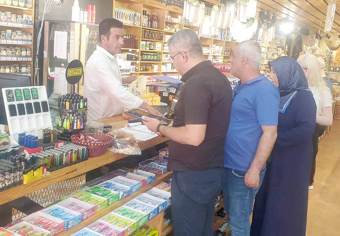 91 İŞ YERİNE CEZA KESİLDİ