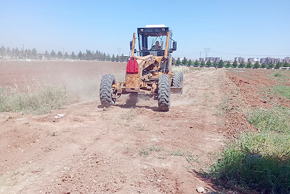 MEZARLIK ZİYARETLERİ İÇİN PARK ALANI OLUŞTURULDU