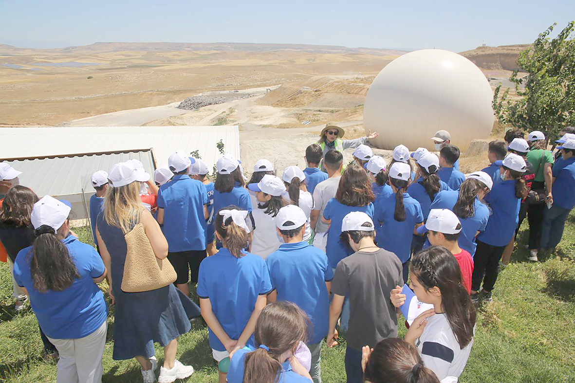 ÖĞRENCİLERE ÇEVRE BİLİNCİ ANLATILDI