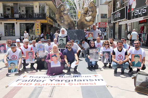 KAYIP YAKINLARINDAN 368. HAFTA EYLEMİ