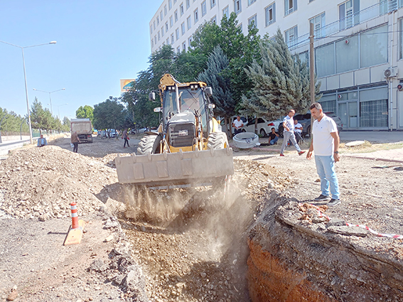 ÖZGÜRLÜK BULVARININ ALT YAPISI GÜÇLENDİRİLDİ