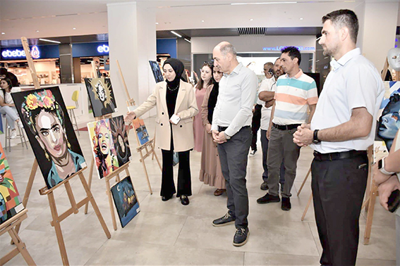 YILSONU RESİM SERGİSİ AÇILDI