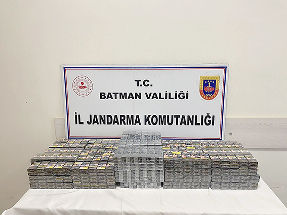 1010 PAKET KAÇAK SİGARA ELE GEÇİRİLDİ