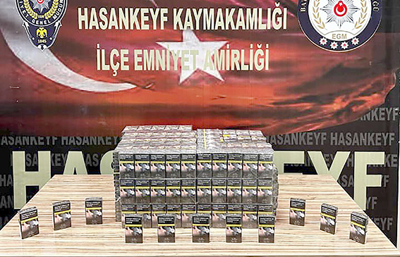 1085 PAKET GÜMRÜK KAÇAĞI SİGARA ELE GEÇİRİLDİ