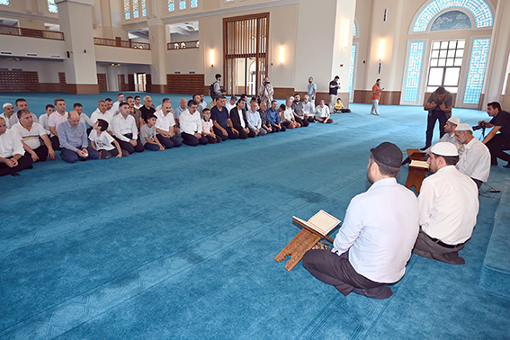 15 TEMMUZ ŞEHİTLERİ RUHUNA MEVLİDİ ŞERİF OKUTULDU