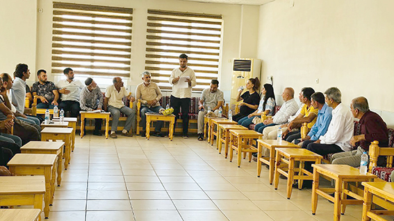 AYÇİÇEĞİ TARIMI ANLATILDI