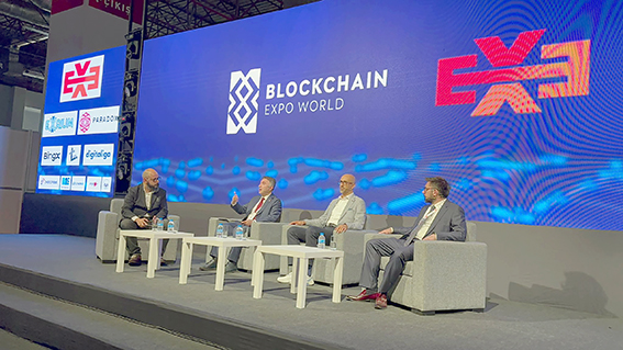 BATÜ, BLOCKCHAİN EXPO WORLD FUARINDA