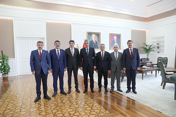 BAKAN MEMİŞOĞLU’NA HAYIRLI OLSUN ZİYARETİ