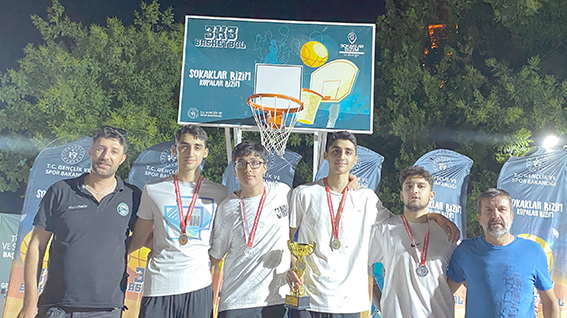 BATMAN 3X3 BASKETBOL ŞAMPİYONU OLDU