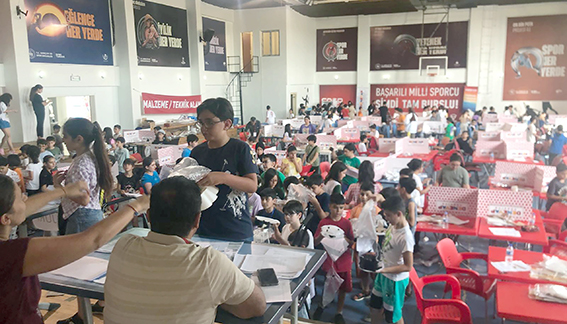 DENEYAP ATÖLYESİNDE SINAV HEYECANI