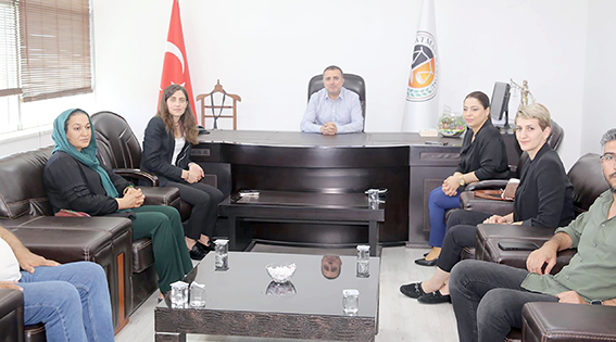 EŞ BAŞKAN SÖNÜK’TEN BATMAN BAROSUNA ZİYARET