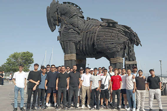 GENÇLER TEKİRDAĞ’A HAYRAN KALDI
