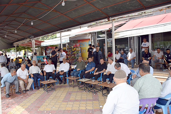 HALKLA BULUŞMA TOPLANTILARI DEVAM EDİYOR