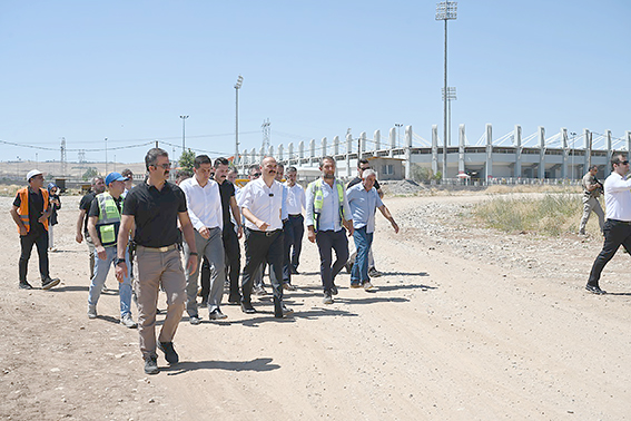 HASTANE İNŞAATI İNCELENDİ