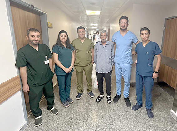 BEŞİNCİ GÜN TABURCU OLDU!