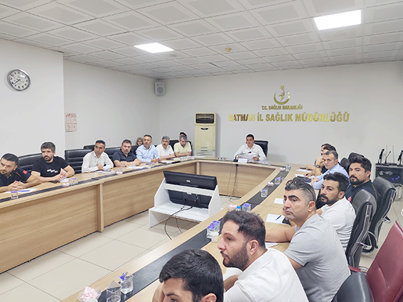 İSTASYON SORUMLULARI TOPLANTISI YAPILDI