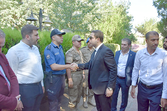 KAYMAKAM BAŞAR, GÖREVİNE BAŞLADI