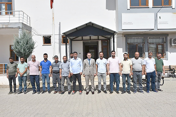 KAYMAKAM METE’DEN VEDA ZİYARETLERİ