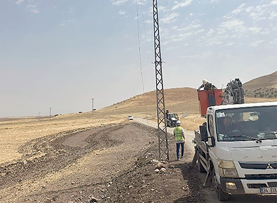 KÖY İÇİ ŞEBEKE YENİLEME ÇALIŞMALARI YAPILDI