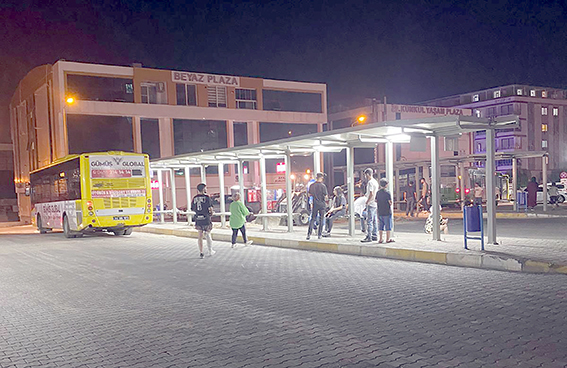 PERON AYDINLATMALARI YAPILDI