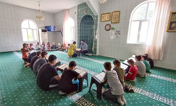 SASON’DA YAZ KUR’AN KURSLARINA YOĞUN İLGİ