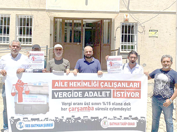 VERGİ ADALETİ EYLEMİ SÜRÜYOR